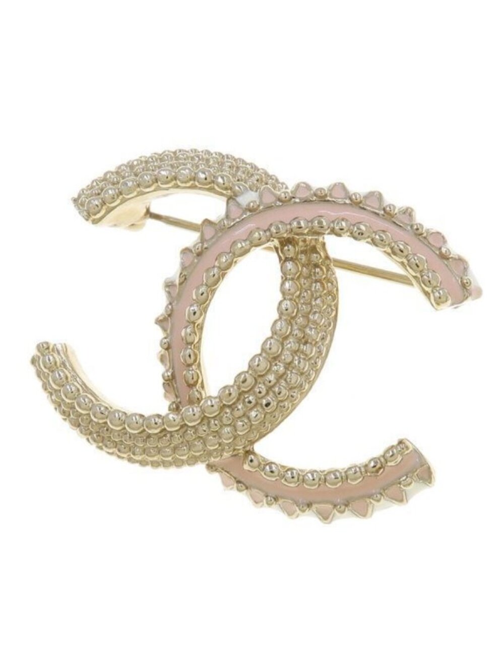 Chanel 18c Brooch Gold